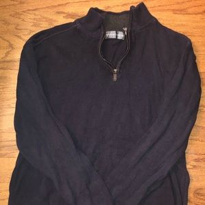 Oscar de La Renta Navy Blue Sweatshirt